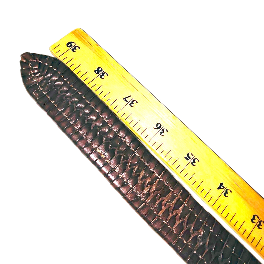 Daniel Cremieux Woven Leather Belt Men's size 34 - Picture 10 of 12